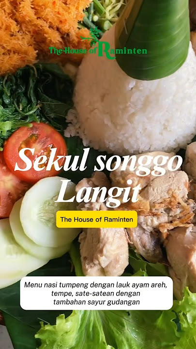TUMPENG = meTUne MempENG 🤤😍 #raminten #tumpengan #tumpengmurah