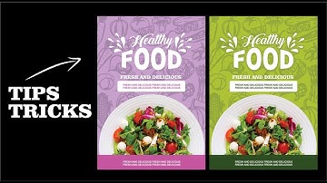 Food Flyer Template Design in Coreldraw - Learn Knowledgeable Tips & Tricks with Ahsan Sabri