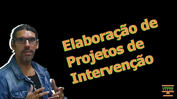 Qual o objetivo do projeto de intervenção no Serviço Social?