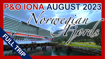 Norwegian Fjords Cruise August 2023 | P&O Iona as a Solo Traveller