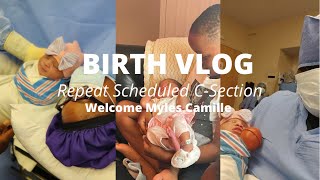 Ariel Antia| Birth Vlog: Repeat Scheduled C-Section (💕Welcoming Baby #3)
