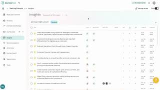 JourneyTrack List View &amp; Bulk Edit