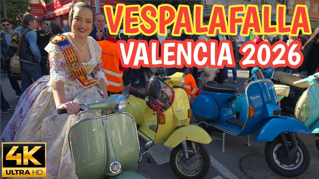 Vespalafalla 2026 valencia #Crida26 #Vespalafalla #Fallas26 #vespa #FallasDeValencia #Vespafestival 