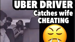 Uber driver catches wife cheating! She instantly regrets it!  #uber #cheaters