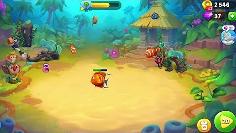 FISHDOM - Gameplay Level 15-20 Save The Fish, Help to Still Live! - Build Aquascape