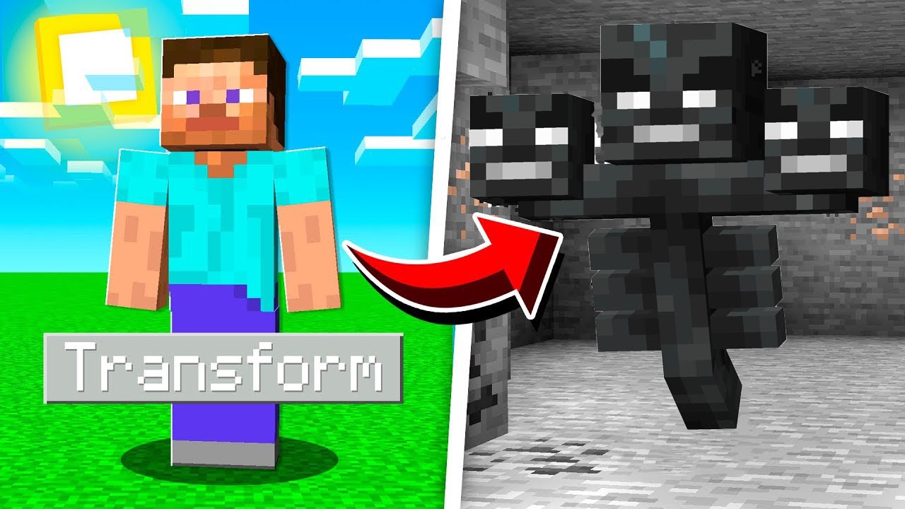 MINECRAFT, BUT I CAN TRANSFORM INTO ANY MOB #3. - YouTube