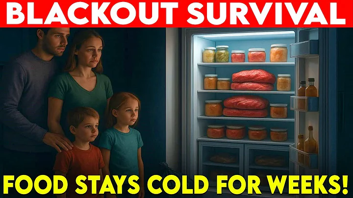 Survive Any Power Outage: Keep Food Cold for WEEKS! (Blackout Prepping)