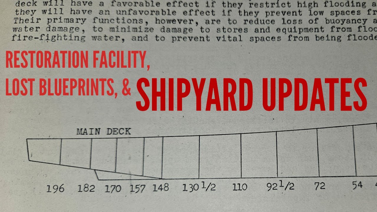 Blueprints Search, Homefront Restoration, & Shipyard Updates - Project Update #4