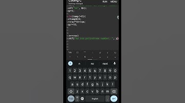 Palindrome number generator in c programming Language. Code With ODD. #shorts #short #youtubeshorts