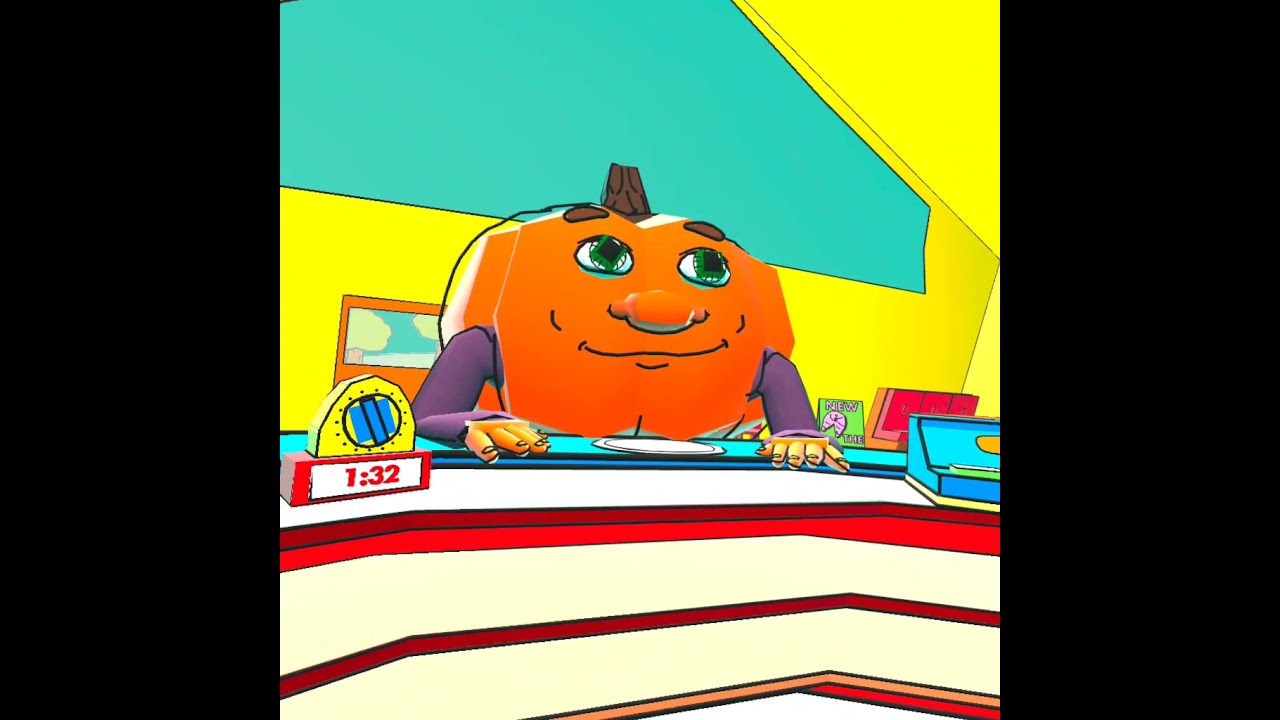 (last vid of 2021) Hungry pumpkin but its on rec room YouTube
