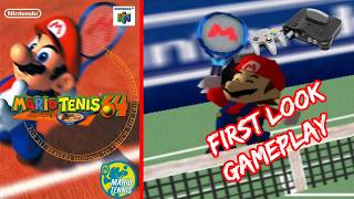 Mario Tennis – Nintendo 64 Gameplay @OldGamesStation