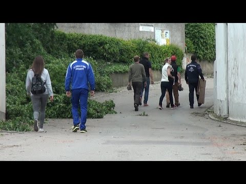 Unwetter mit Tornado im Landkreis Aichach Friedberg