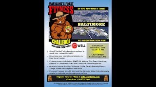 Maryland’s Finest Fitness Challenge Set For Oct. 6, 2018 In Port Covington