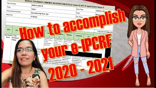 Accomplish your e-IPCRF 2020-2021 | RPMS - IPCRF #teacherracky #ipcrf