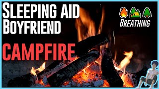 ASMR: Campfire Night Ambience Sleeping Boyfriend [Wind] [Crickets] [Sleep Aid] screenshot 5