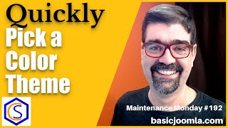 How to Quickly Pick a Color Theme for Your Joomla Site - 🛠 MM #192