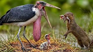 Marabou Stork: 150 Days From Egg To Survivor | Big Throat, Bigger Bravery
