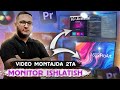 Video montajda 2 ta monitor ishlatish || Premeire proda 2 ta monitor ishlatish