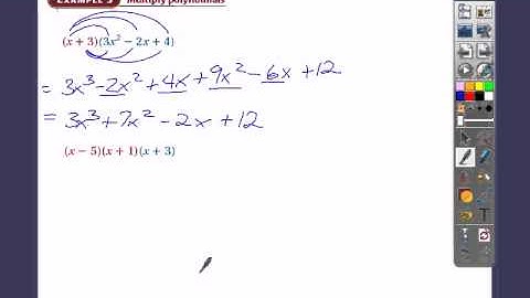 ALG2 CH5.3 (Add, Subtract and Multiply Polynomials)