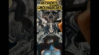 "INCUBATION" art by Gmolenaar.art #digitalart #art #drawing #wip #alien #scifi #shorts