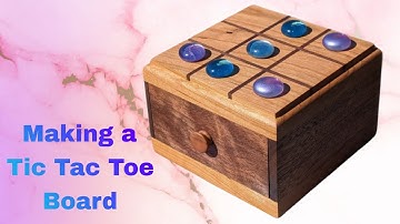 DIY Tic Tac Toe Board