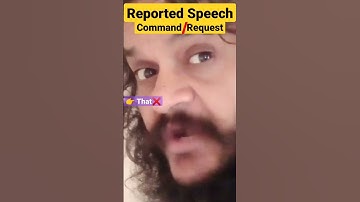 Reported Speech:Command & Request, Indirect Speech:Command & Request #flipkartfashion #flipkarthaul