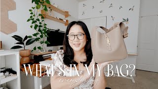 What's In My Everyday Bag? | YSL Le 5 A 7 Supple Bag