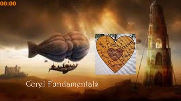 Corel Draw, Making a Family Heart Jigsaw Puzzle for laser