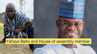 Details See the Yahaya Bello they said EFCC is looking for, he’s here giving instructions Guide