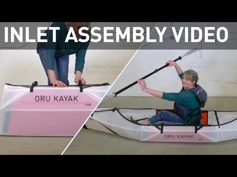 Oru Kayak Inlet Folding Kayak Assembly Video | Lightweight Origami Kayak that fits in your trunk