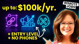 High Paying Remote Jobs Available Now Includes Entry Experience Needed Remote Jobs