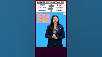 Open access Journal Vs Close access Journal | How to choose a journal #labtech