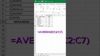 How to Calculate Average in Microsoft Excel #microsoftexcel #microsoft #tutorial