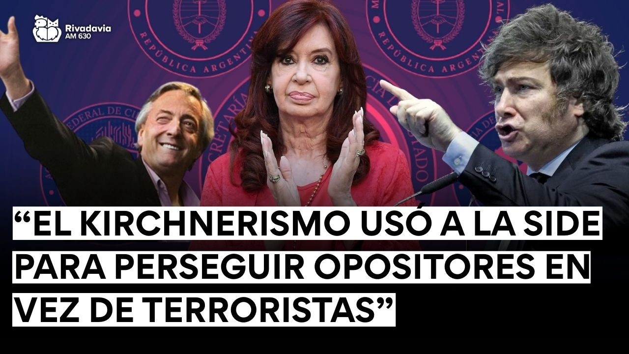 🔴“El KIRCHNERISMO USÓ a la SIDE para PERSEGUIR OPOSITORES EN VEZ de TERRORISTAS”