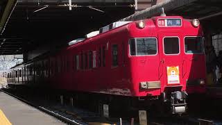 ［レア‼️板付き特急‼️］名鉄6000系 6028f(特急内海行き）神宮前駅 発車‼️