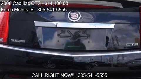 2008 Cadillac CTS 3.6L DI Sedan w/Navigation Package for sal