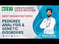 👉Pedigree analysis and Genetic Disorders made easy by Dr. Abhinav (MBBS, AIIMS Delhi)