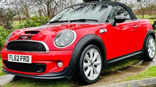 Mini Cooper S Roadster convertible 2012 - in depth walk around and review