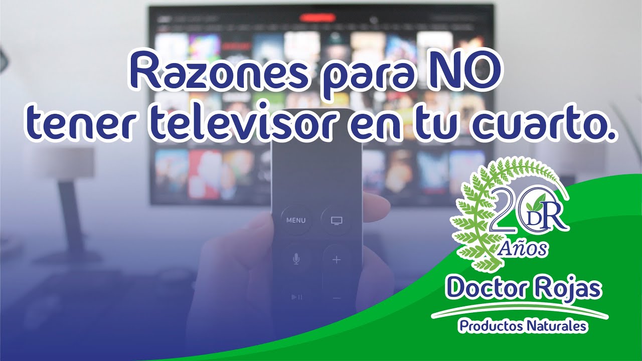 Razones para NO tener televisor en tu cuarto.