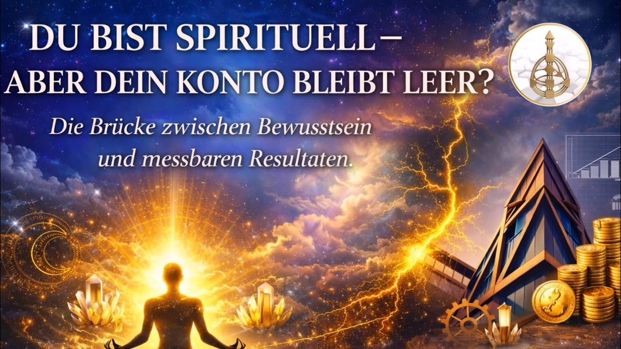 ‼️DU BIST SPIRITUELL, ABER DEIN KONTO IST LEER? WIE HUMAN-DESIGN DIR HILFT, ES WIRKLICH ZU VERÄNDERN