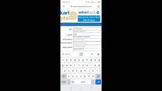 How to register mobile banking app] Askari app] Askari digital banking...