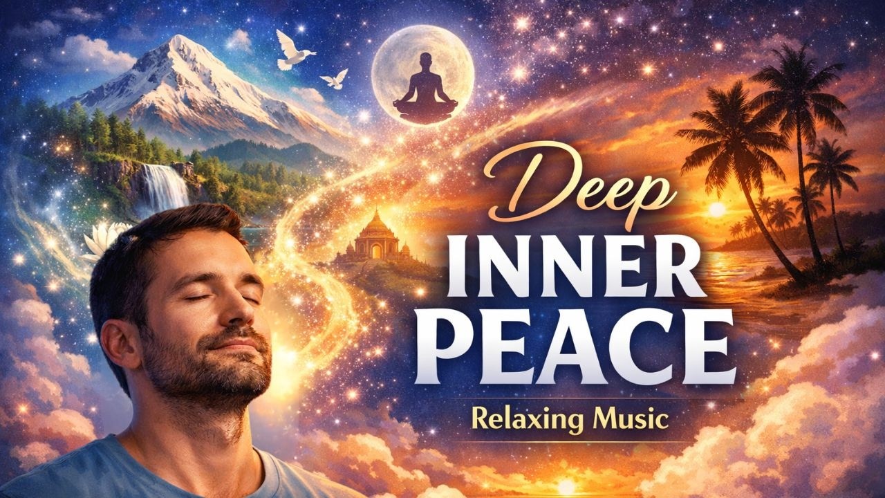 Deep Inner Peace | Release All Blockages | Heals Mind, Body And Soul ...