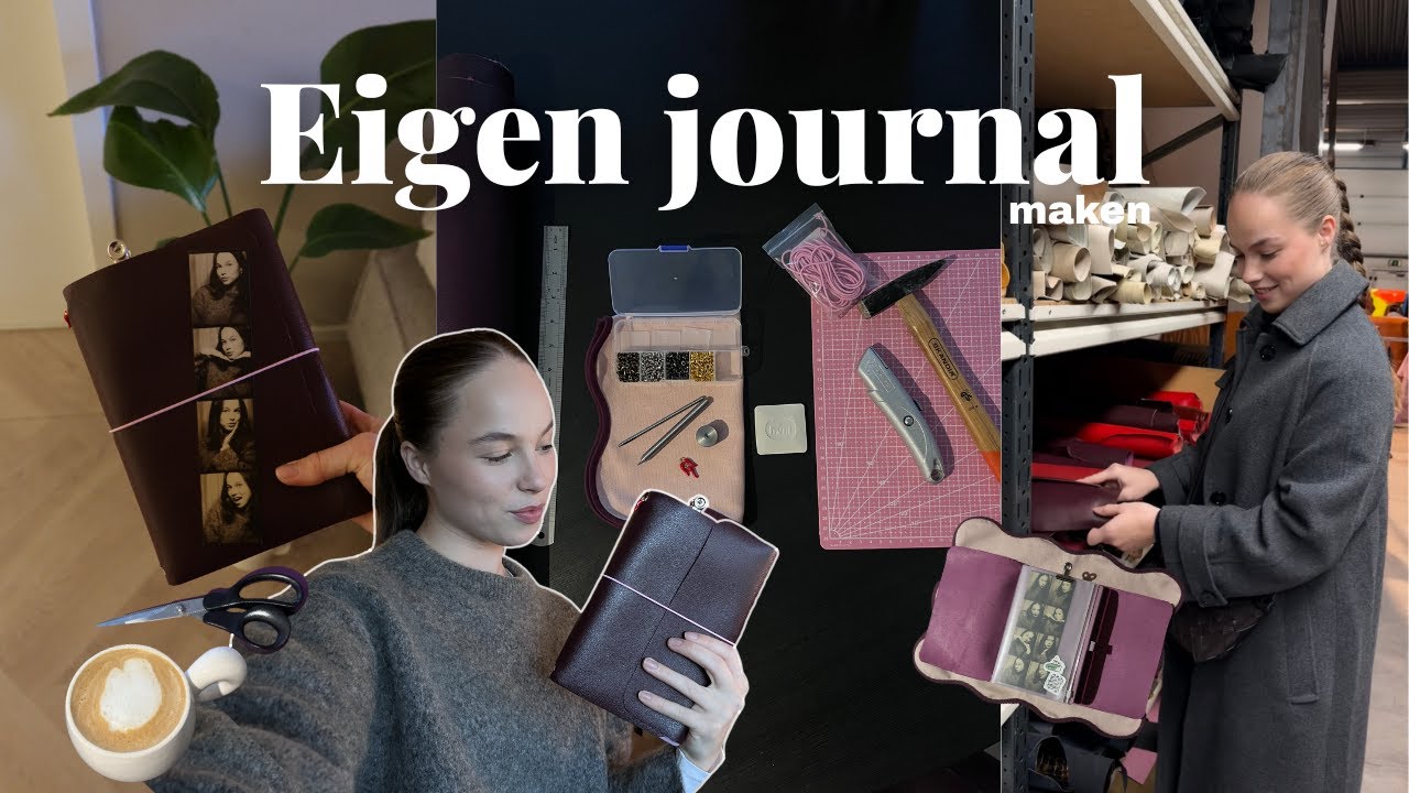 ik ga mijn eigen journal maken 📒💗🌶️ | & invullen + reading journal 🖋️
