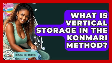 What Is Vertical Storage In The KonMari Method? - Homekeeping Handbook