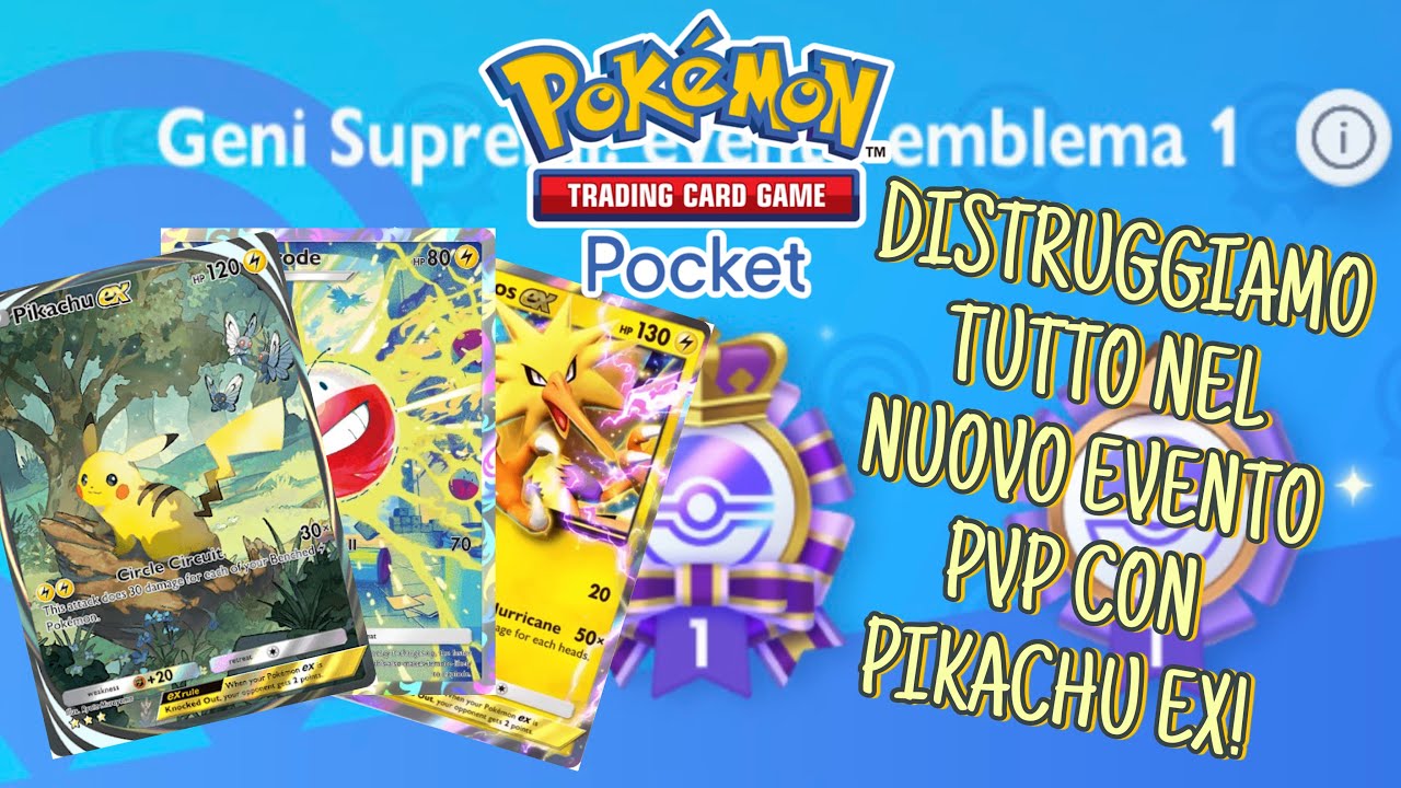Usiamo il miglior DECK del gioco nel nuovo evento PVP! Pokemon TCG ...