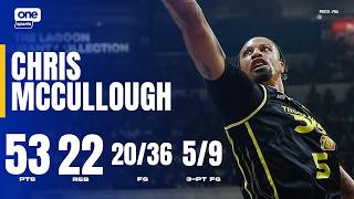 Mccullough Explose Avec Un Record En Carrière De 53 Pts Pour Tnt Contre Ginebra Pba Season 50...