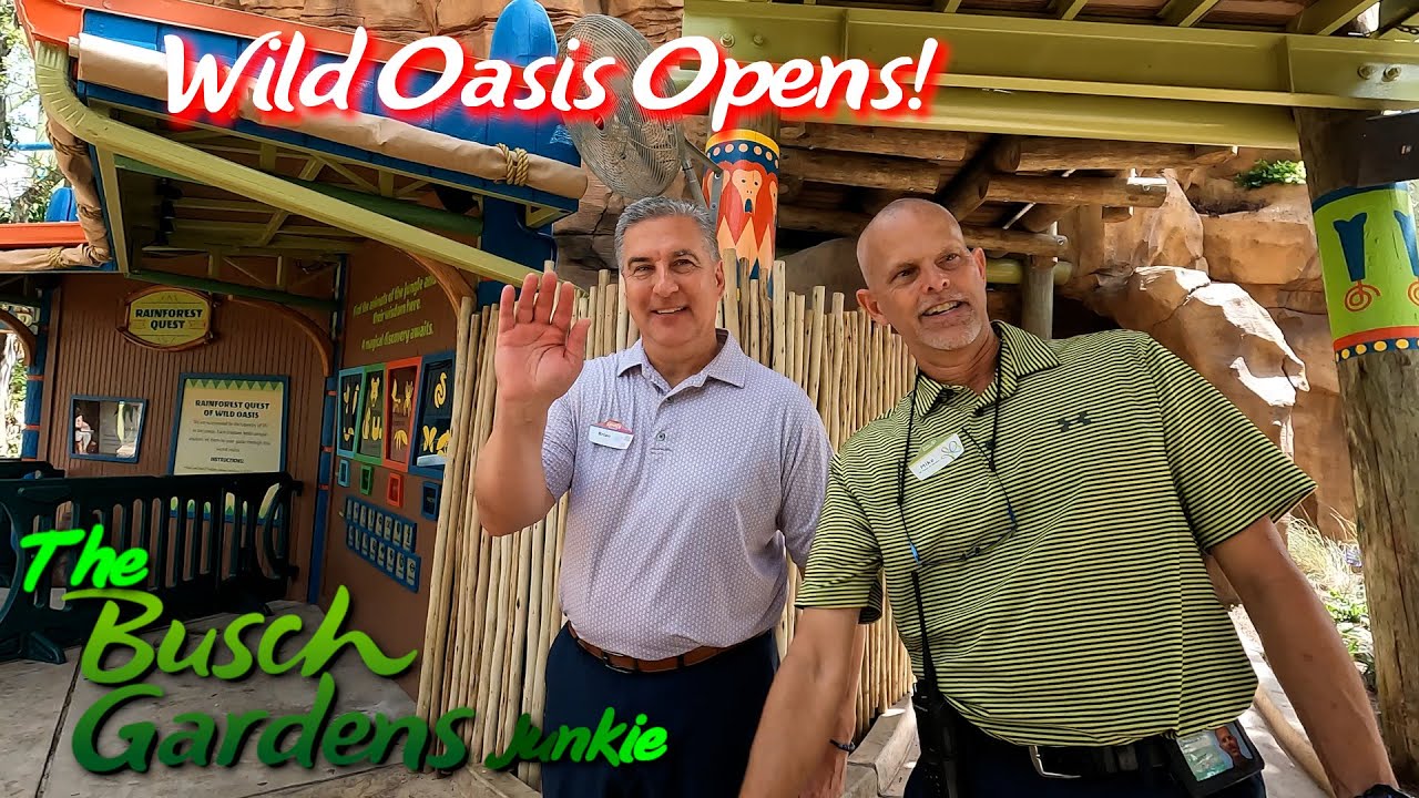 Wild Oasis Opens! Meet The New Park President!