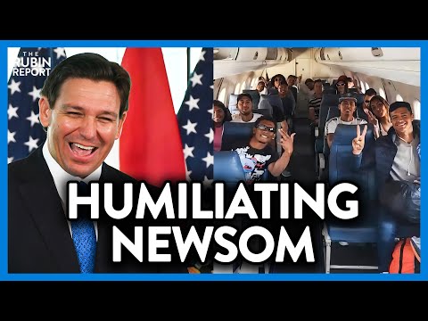 Gavin Newsom Publicly Humiliated When DeSantis Brings His Receipts | DM CLIPS | Rubin Report