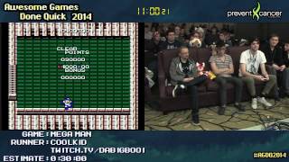 Mega Man [NES] :: SPEED RUN (0:22:10) by coolkid #AGDQ 2014