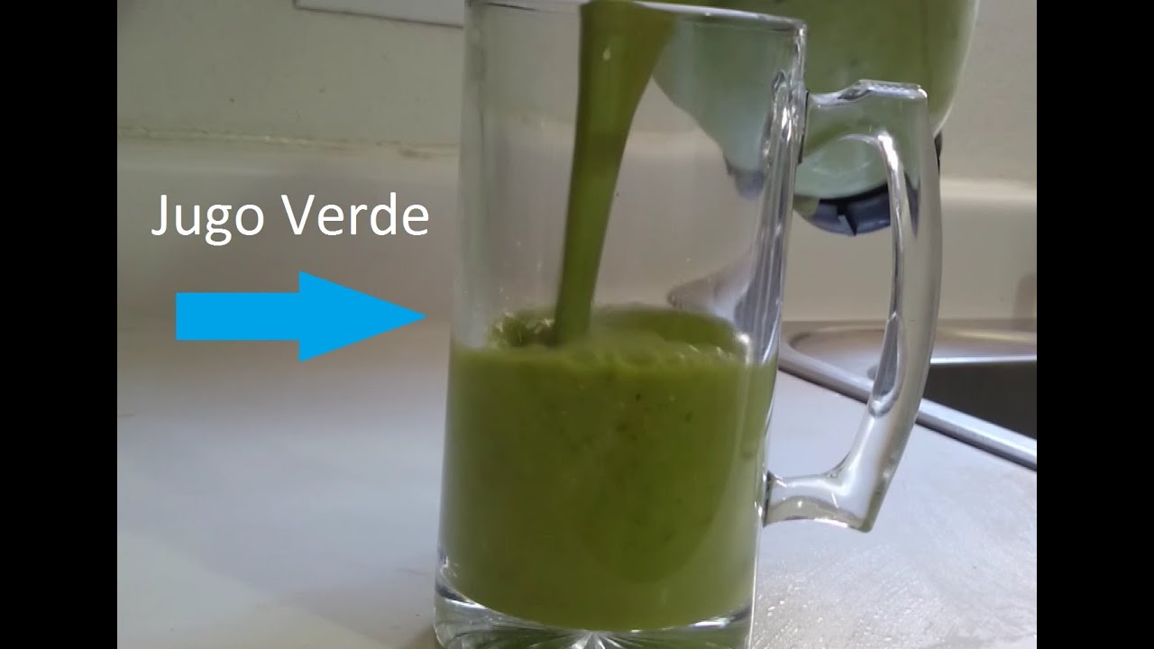 Smoothie verde para desayunar